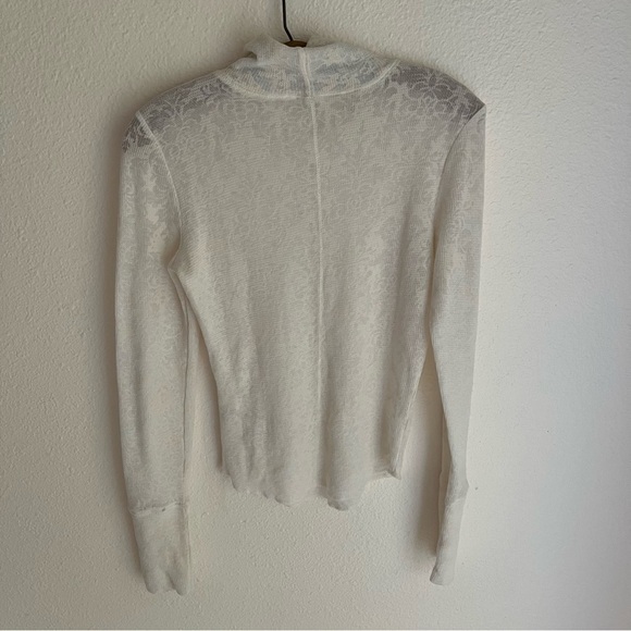 Free People Intimately Ivory Patterned Thermal - Picture 7 of 8